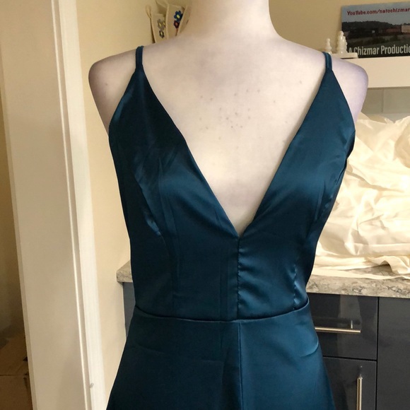 V neck glamour style maxi - Picture 7 of 8